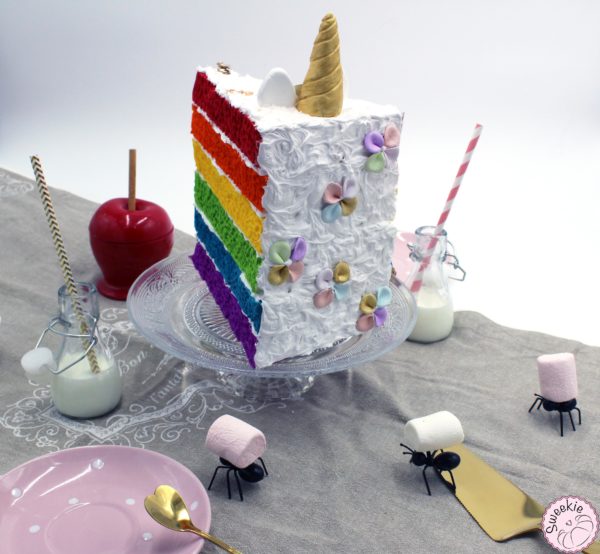 Sac rainbow cake licorne